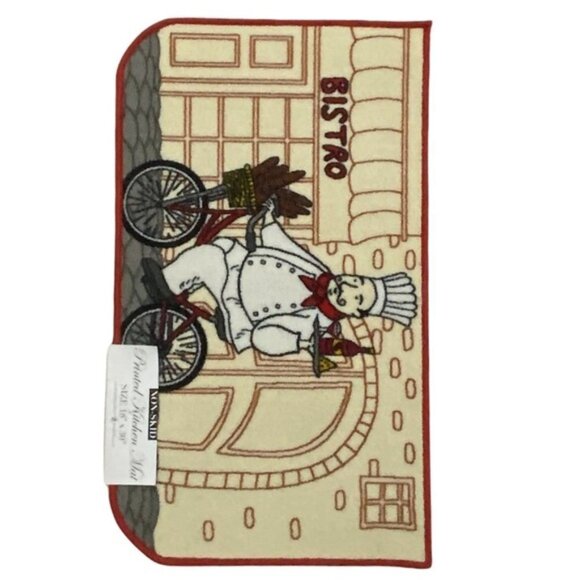 Better Home Chef Bistro Mat Printed Rug Machine Wash Rectangle 18”X30” NEW - Picture 5 of 13